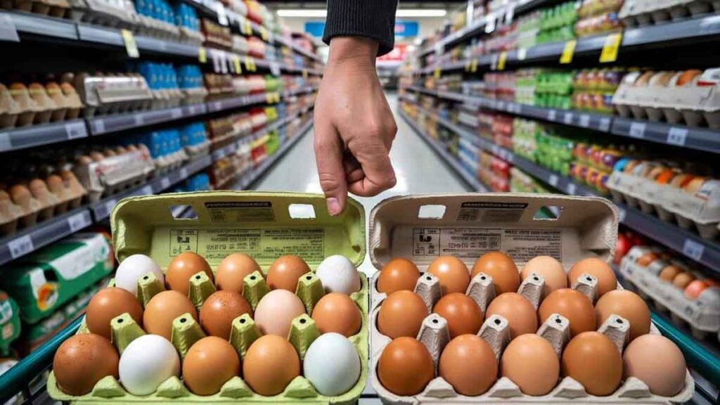 Schock im Eierregal Sieben von zehn Supermärkten setzen weiter auf Käfig-Eier